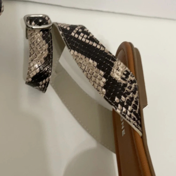 Sun + Stone Snake Adjustable Ankle Strap Sandals size 7 - Picture 9 of 10